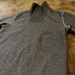 EUC Todd Snyder Issued By Garment Dyed Fleece Quarter Zip Sweatshirt